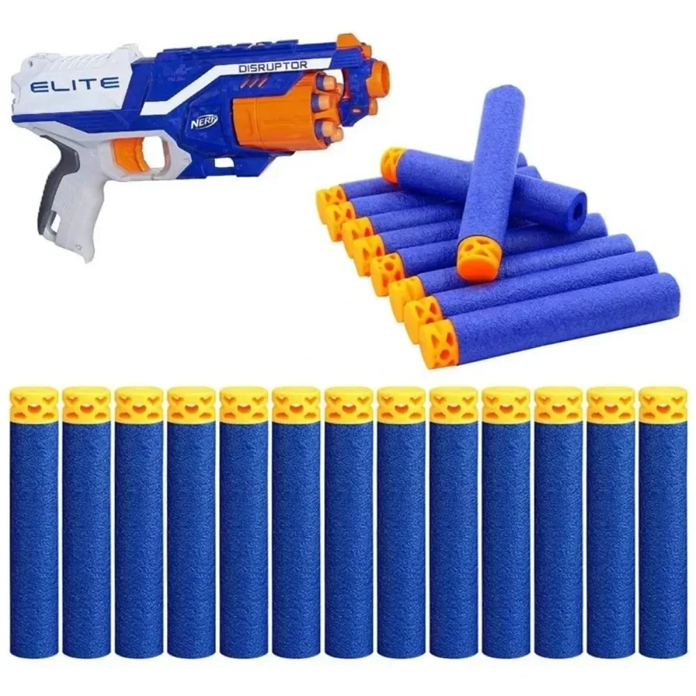 Foam Dart Gun - A7.2cm*1.3cm Blue Hollow EVA Foam Darts
