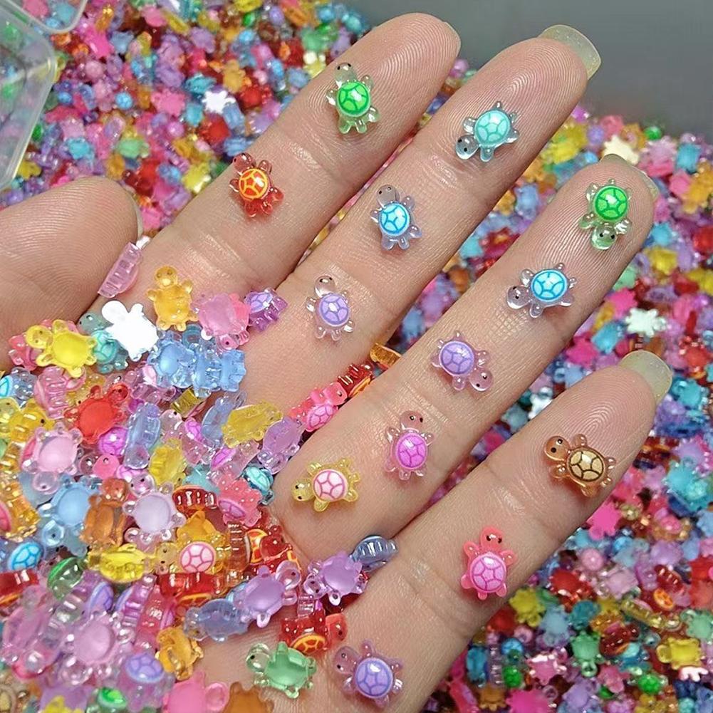 Kids Toys Little People - 1/100pcs Coloful Random Luminous Little Giant