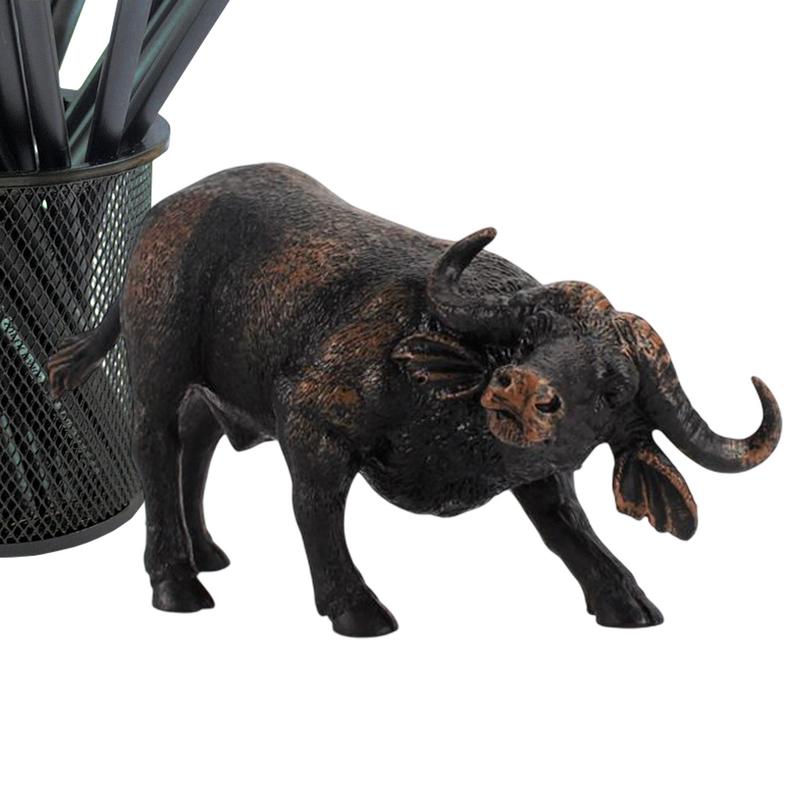 Kids Toys Exhibition - Cattle Farm Toy Bull Statue Figurines