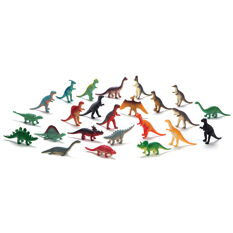 Dinosaur Figurine Set - 24PCS Mini PVC Dinosaur Models Set