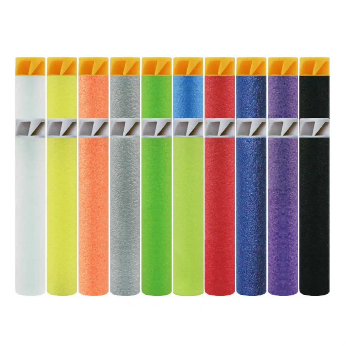Foam Dart Gun - 200pcs/Lot 10 Colors Dart Refills Flat