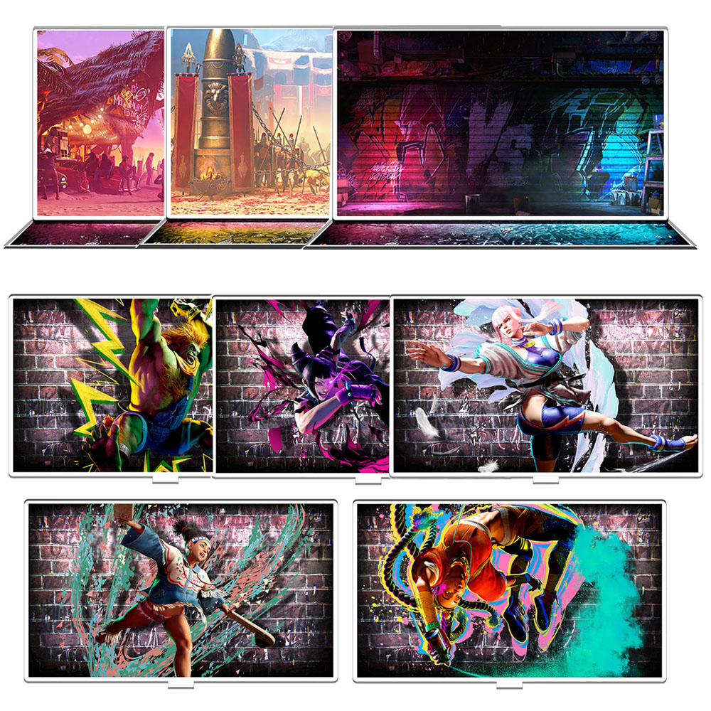 Kids Toys Exhibition - Game Peripherals Street Fighter 6 Acrylic