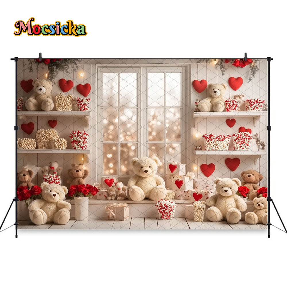 Mocsicka Valentine's Day Room  - Toys Background For Kids ulasan dan harga
