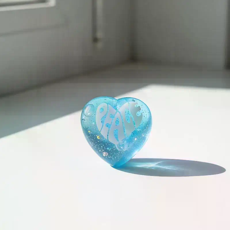 Glitter Heart Shaped Squeeze T - Kids Toys Quotes ulasan dan harga