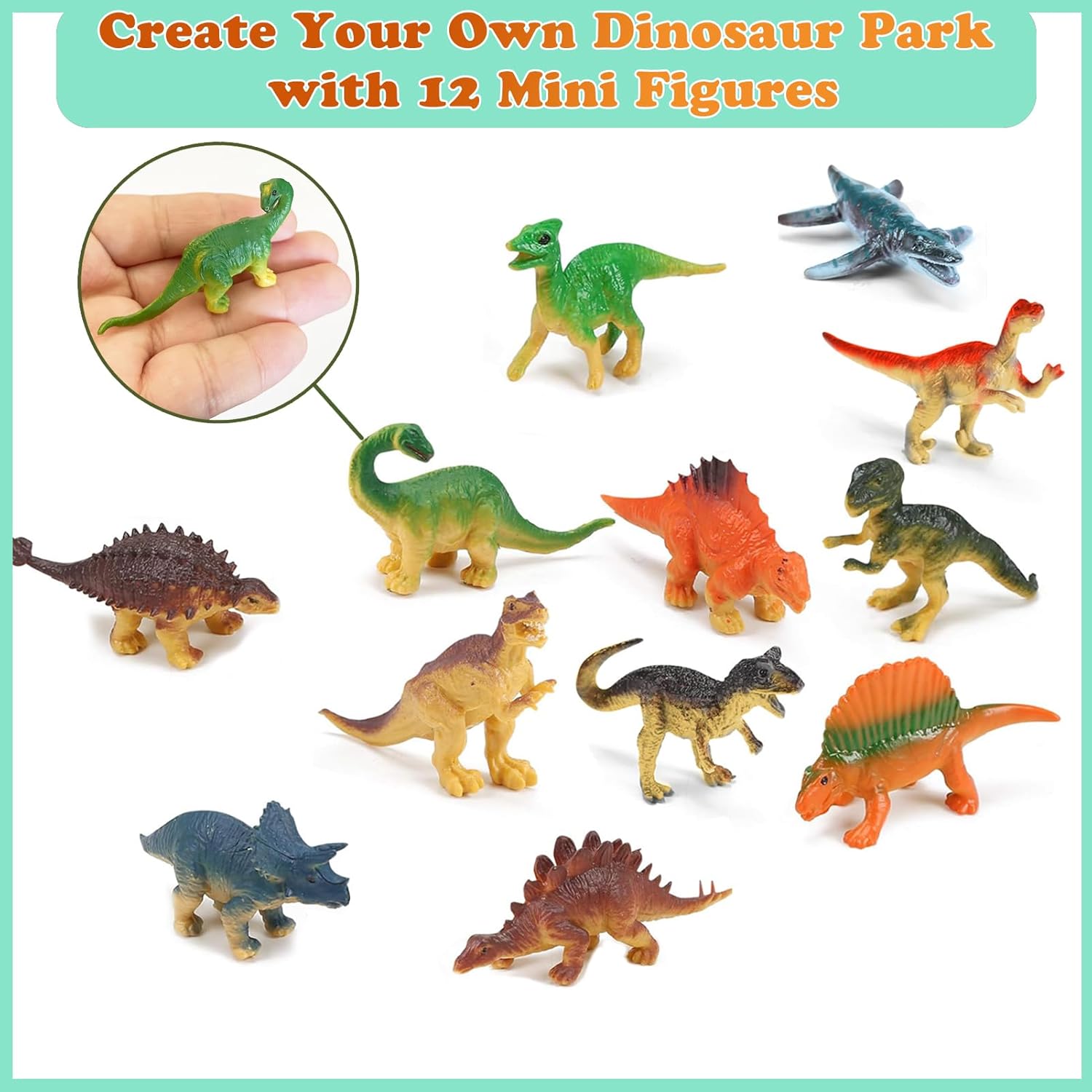 Dinosaur Animal Transport Vehi - Dinosaur Figurine Set ulasan dan harga