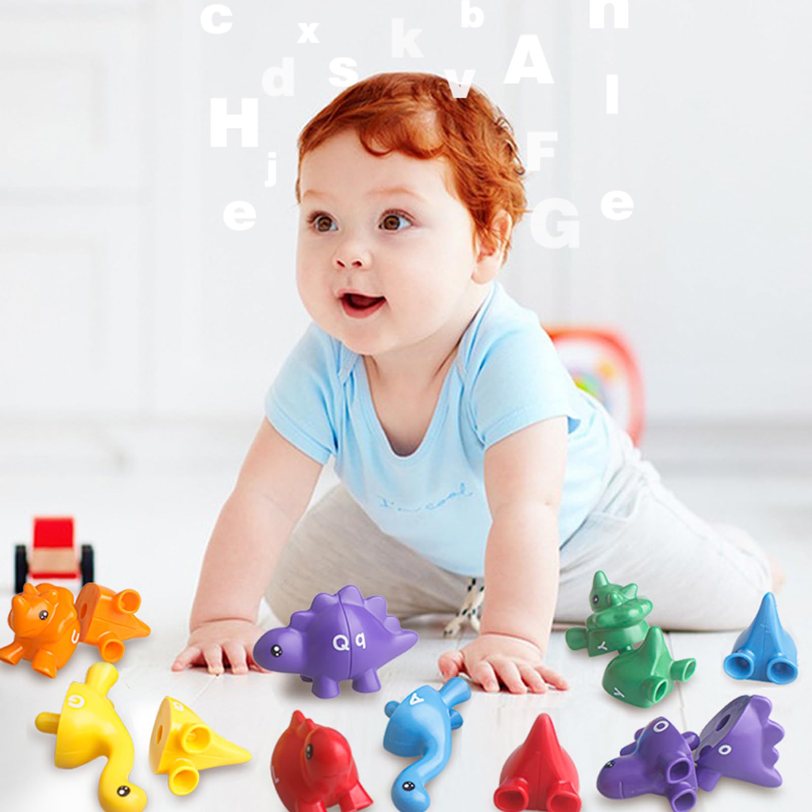 Dino Literacy Lab - 26-Piece B - Dinosaur Figurine Set ulasan dan harga