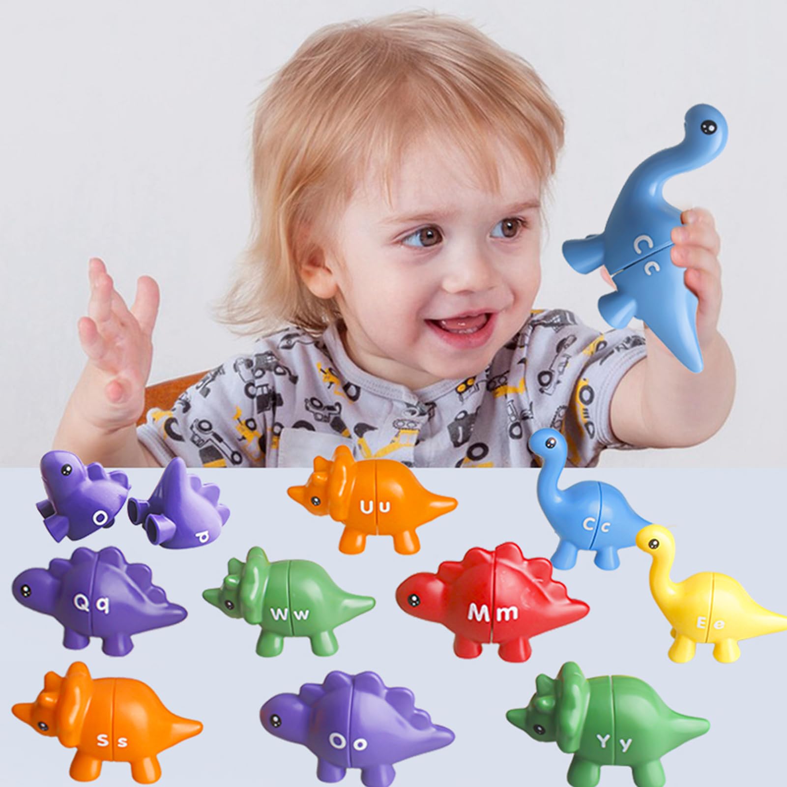 Dino Literacy Lab - 26-Piece B - Dinosaur Figurine Set ulasan dan harga