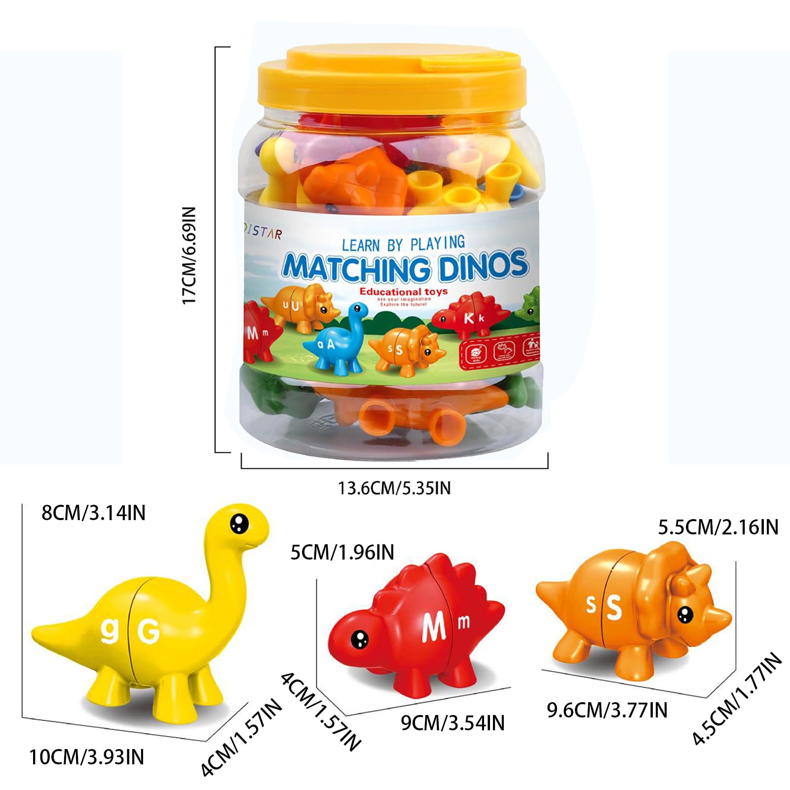 Dino Literacy Lab - 26-Piece B - Dinosaur Figurine Set ulasan dan harga