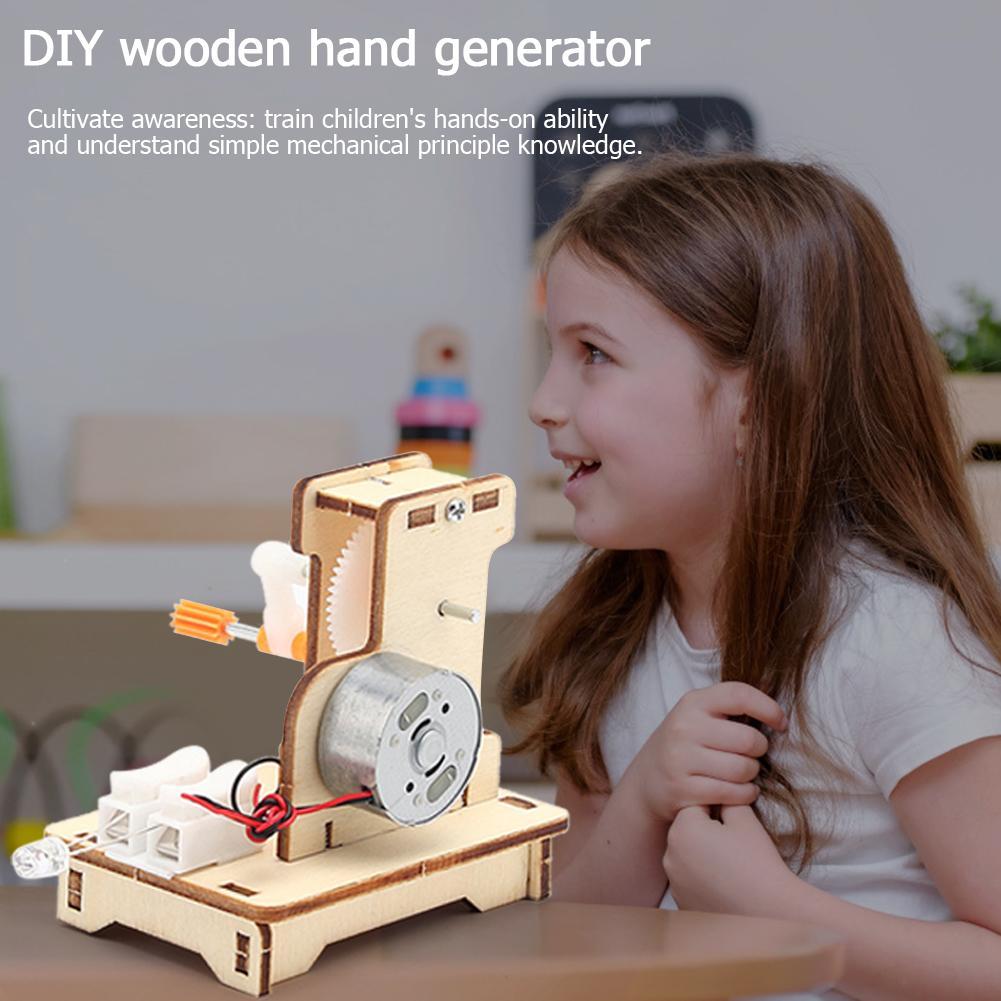 Kids DIY Wooden Hand Cranked G - Kids Toys Quotes ulasan dan harga