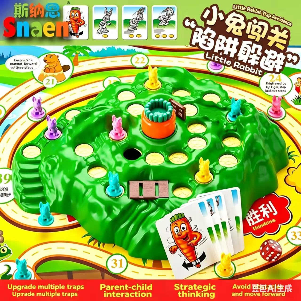 Hot Sale Fun Toy Rabbit Trap U - Kids Toys Easter ulasan dan harga