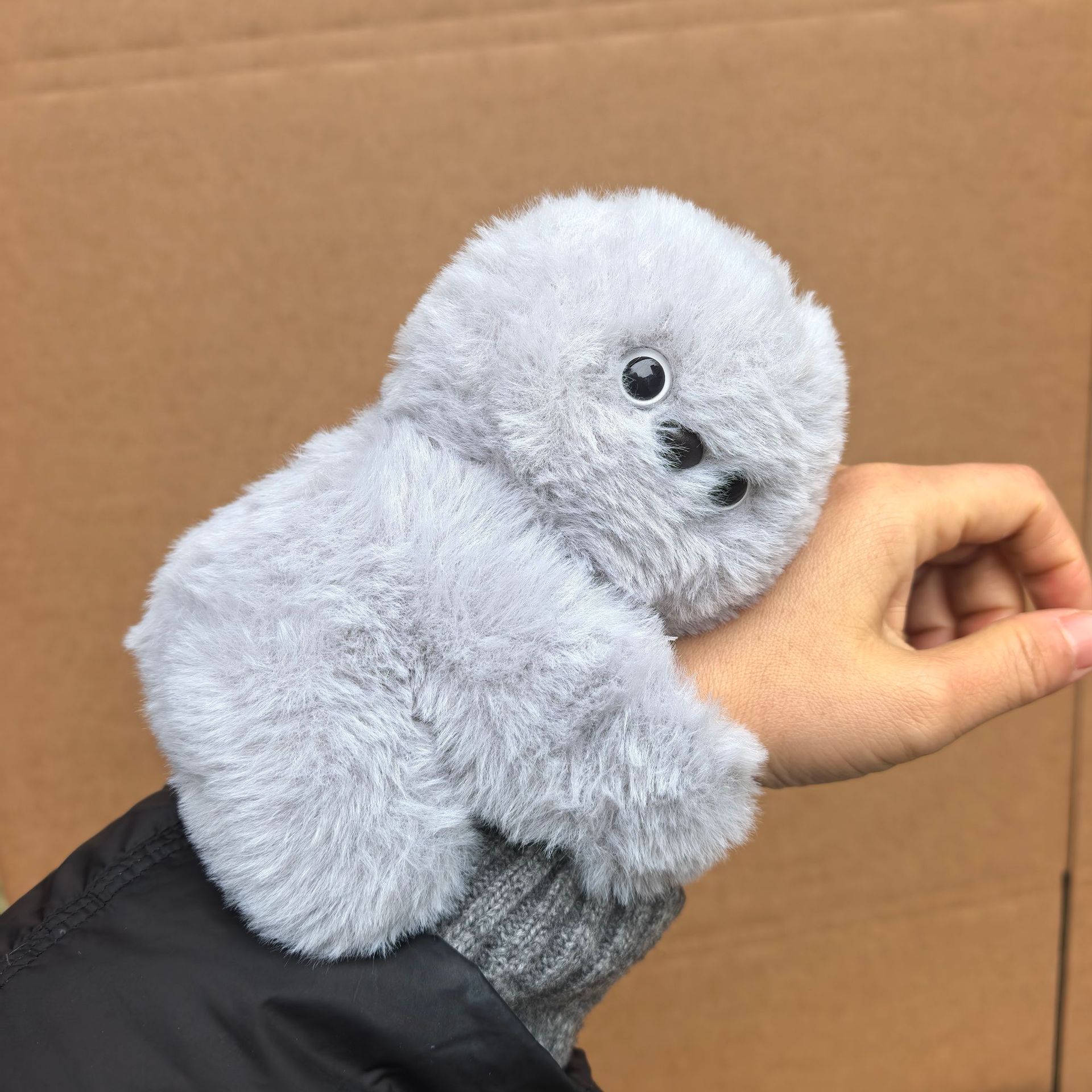 Mirumi Shy Cute Pet Plush Robo - Soft Plush Doll ulasan dan harga