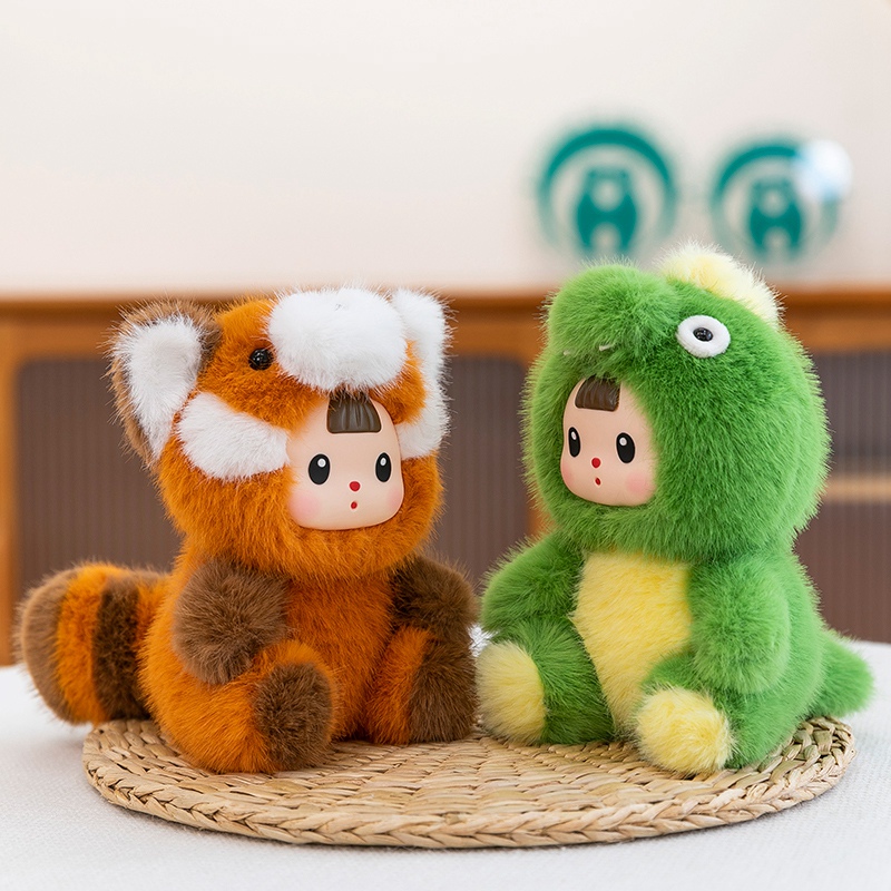 17cm Soft Vinyl Face Plush Lit - Soft Plush Doll ulasan dan harga