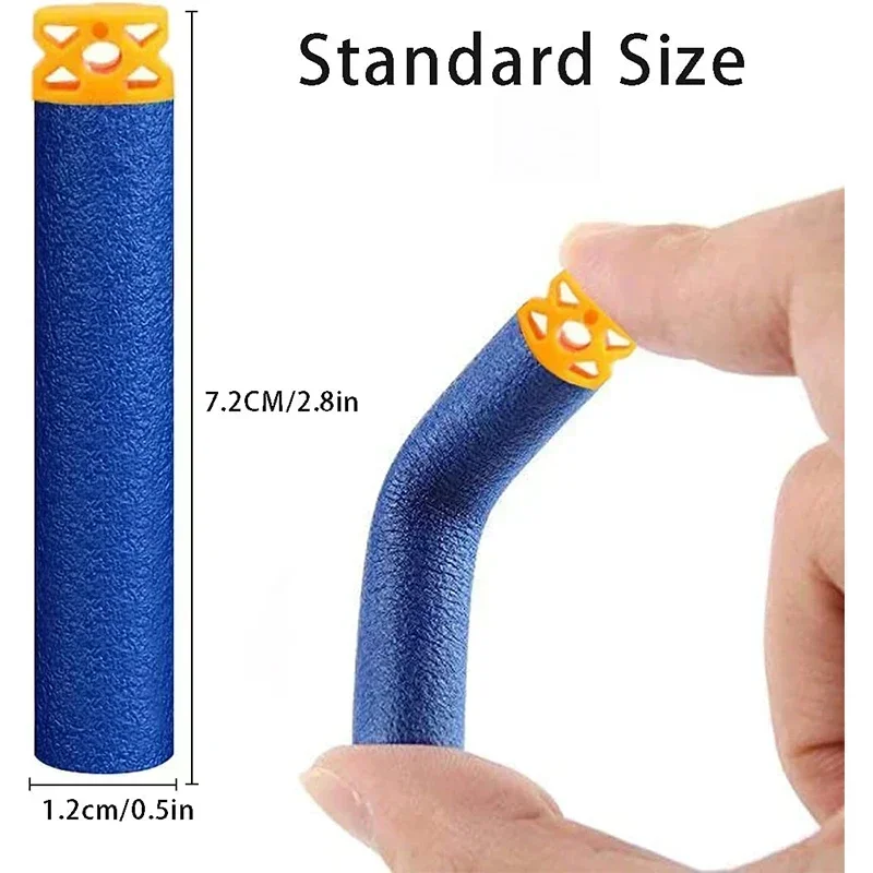 HOT1000-50pcs Blue Hollow Dart - Foam Dart Gun ulasan dan harga
