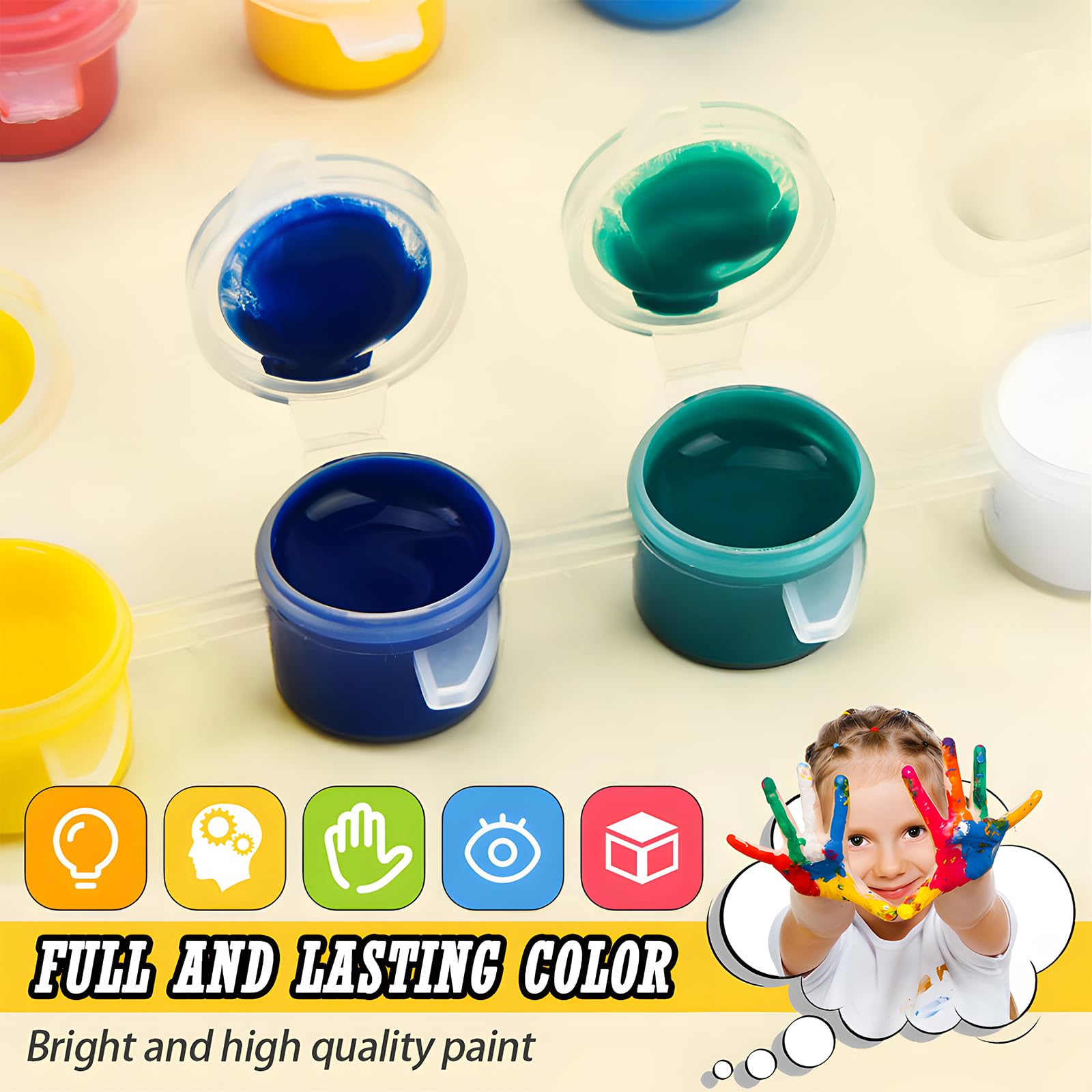 Kids Arts and Crafts Set Paint - Dinosaur Figurine Set ulasan dan harga