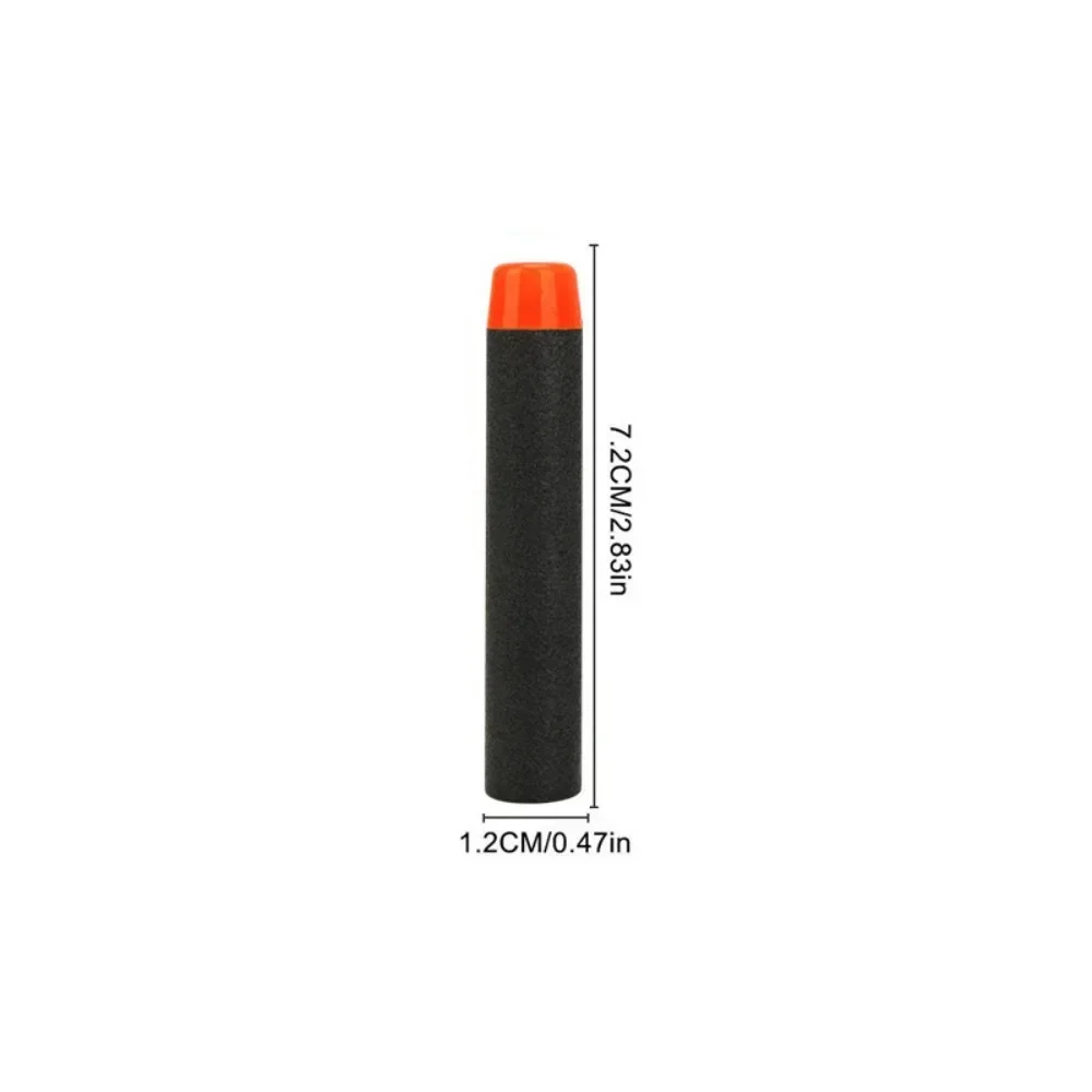 HBlack Solid Round Head Bullet - Foam Dart Gun ulasan dan harga