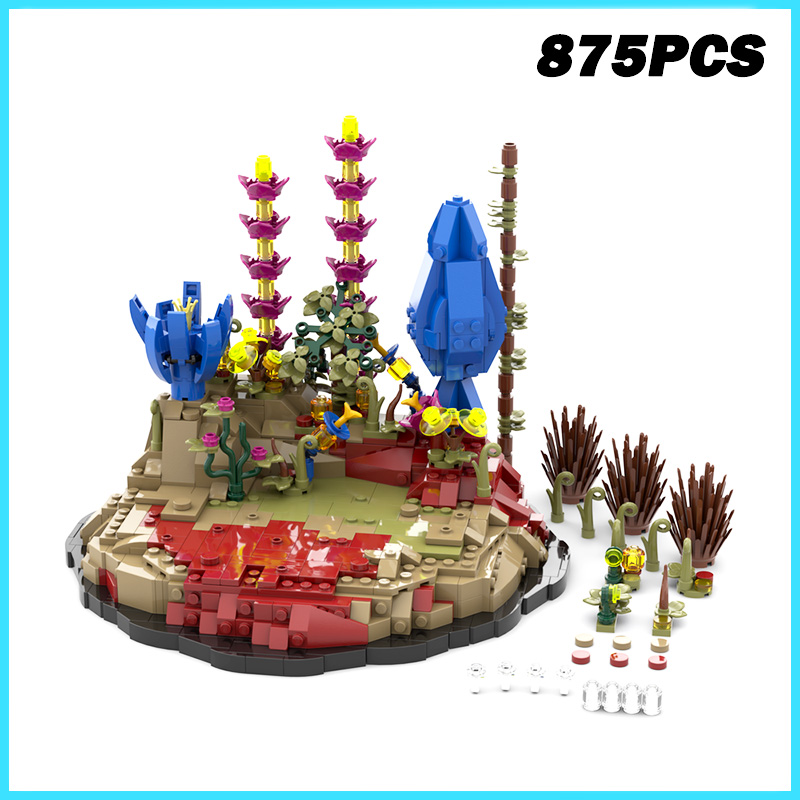 875PCS NEW MOC Exhibition Land - Kids Toys Exhibition ulasan dan harga