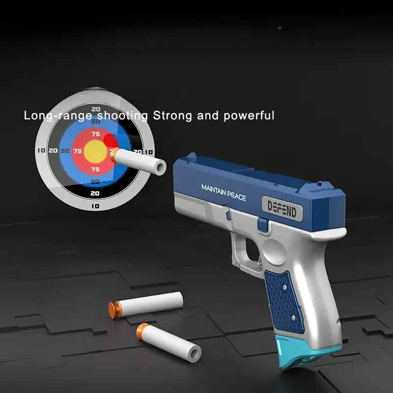 Soft Dart Launcher Realistic T - Foam Dart Gun ulasan dan harga