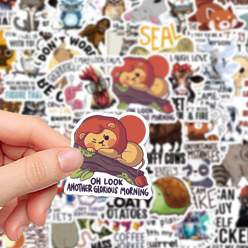 50PCS Funny Cartoon Graffiti S - Kids Toys Quotes ulasan dan harga