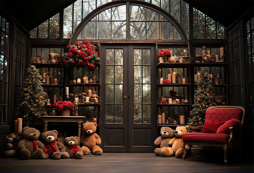 Mehofond Indoor Christmas Phot - Toys Background For Kids ulasan dan harga