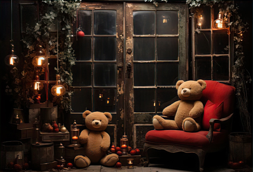 Mehofond Indoor Christmas Phot - Toys Background For Kids ulasan dan harga