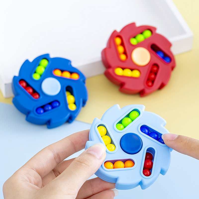 2PCS Magic Rotating Bean Puzzl - Kids Toys Low Price ulasan dan harga