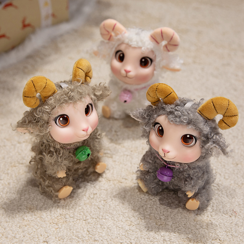 Kawaii Lamb Plush Toy Soft Vin - Soft Plush Doll ulasan dan harga