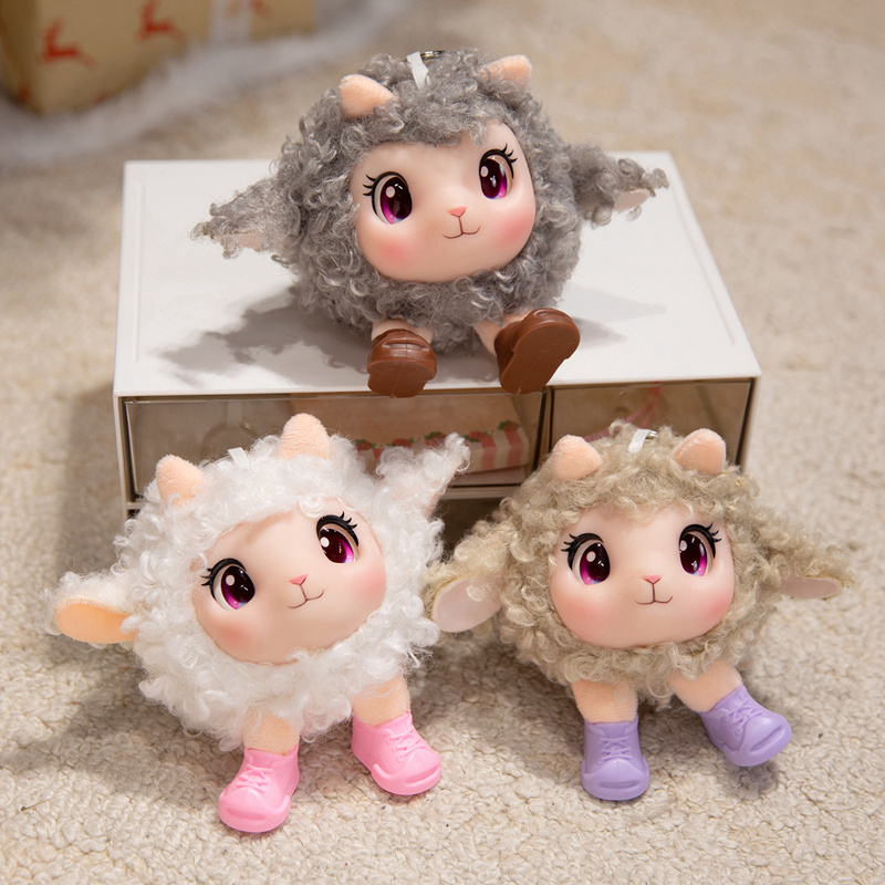 Kawaii Lamb Plush Toy Soft Vin - Soft Plush Doll ulasan dan harga