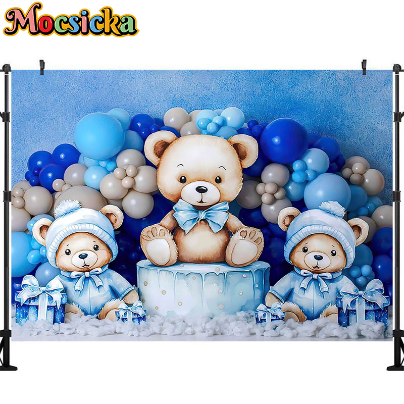 Cute Toy Bears Photography Bac - Toys Background For Kids ulasan dan harga