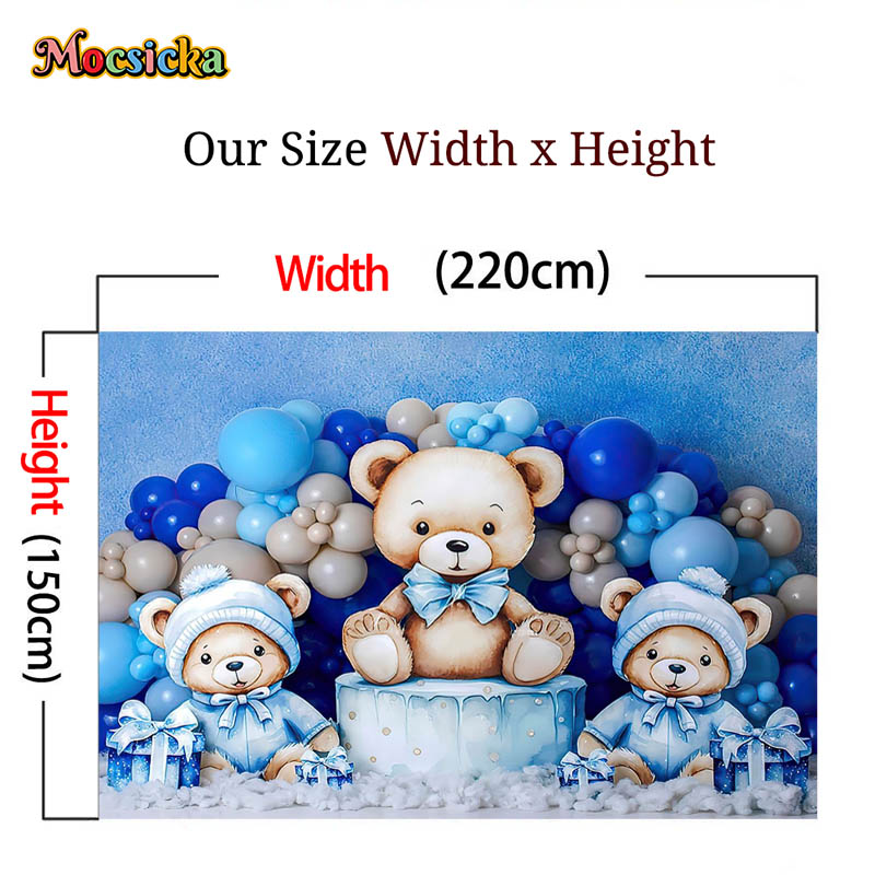 Cute Toy Bears Photography Bac - Toys Background For Kids ulasan dan harga