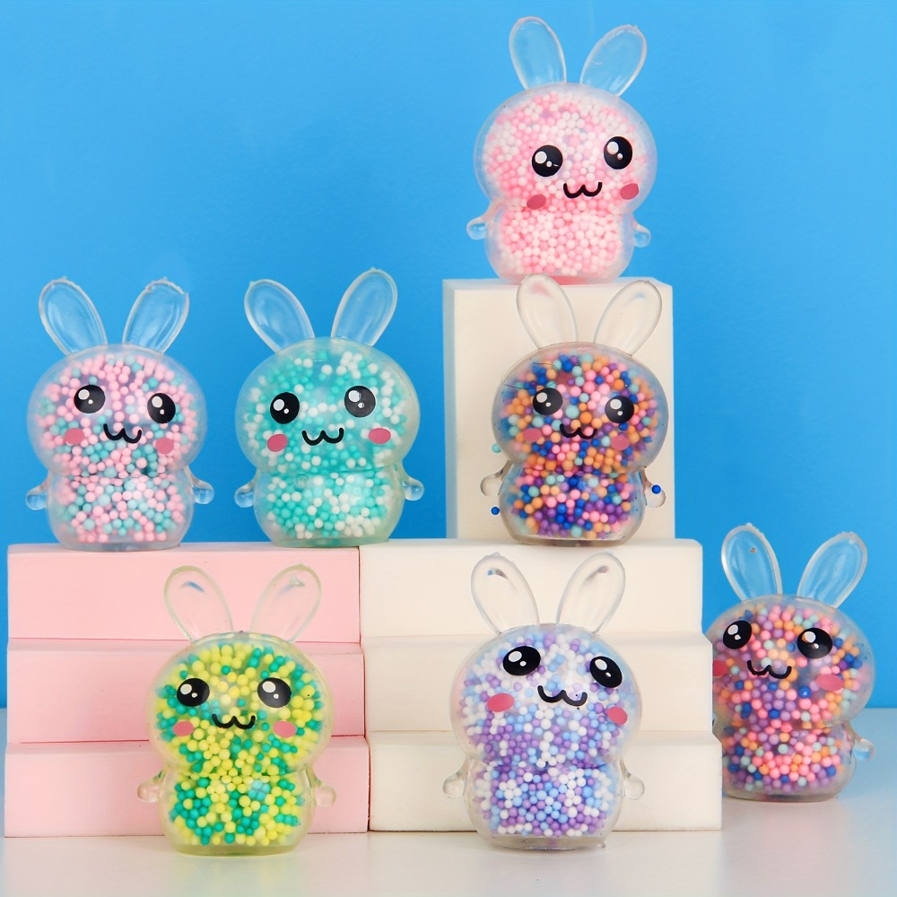 1/6pcs Squishy Bunny Stress Ba - Kids Toys Easter ulasan dan harga