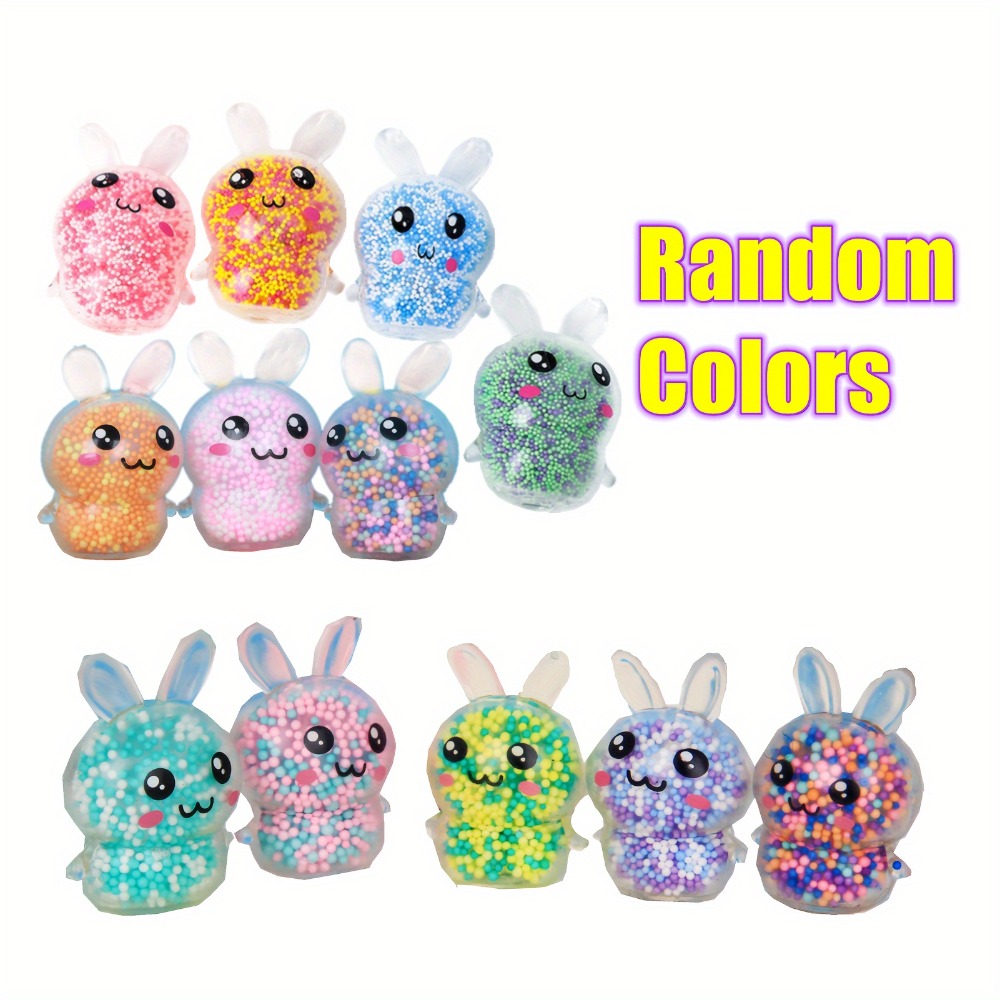 1/6pcs Squishy Bunny Stress Ba - Kids Toys Easter ulasan dan harga
