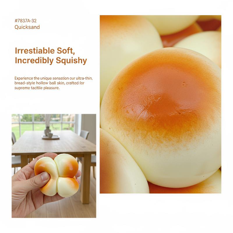Soft Realistic Mini Steamed Br - Kids Toys Easter ulasan dan harga