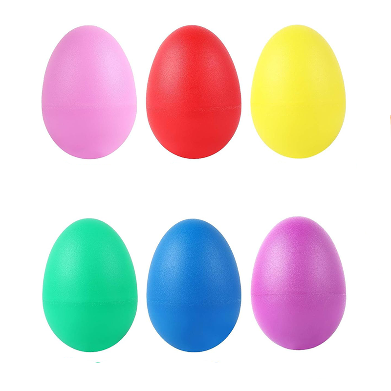 2Pcs Egg Shakers Plastic Percu - Kids Toys Easter ulasan dan harga