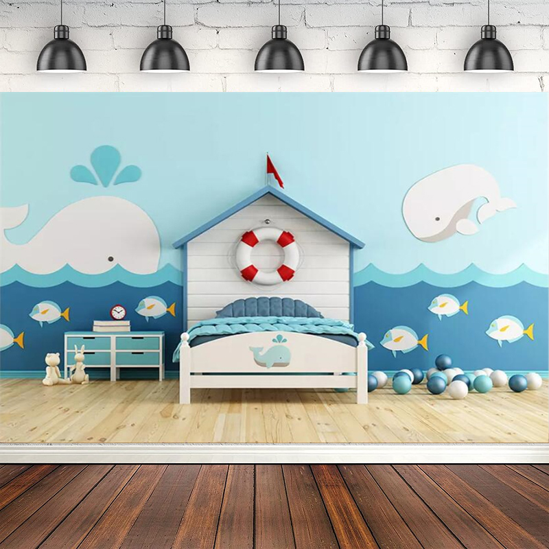 Blue Ocean Indoor Children Bir - Toys Background For Kids ulasan dan harga