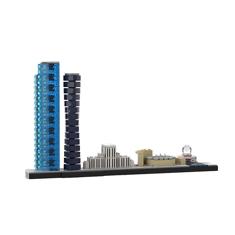 MOC Vancouver Skyline Model Cr - Kids Toys Vancouver ulasan dan harga