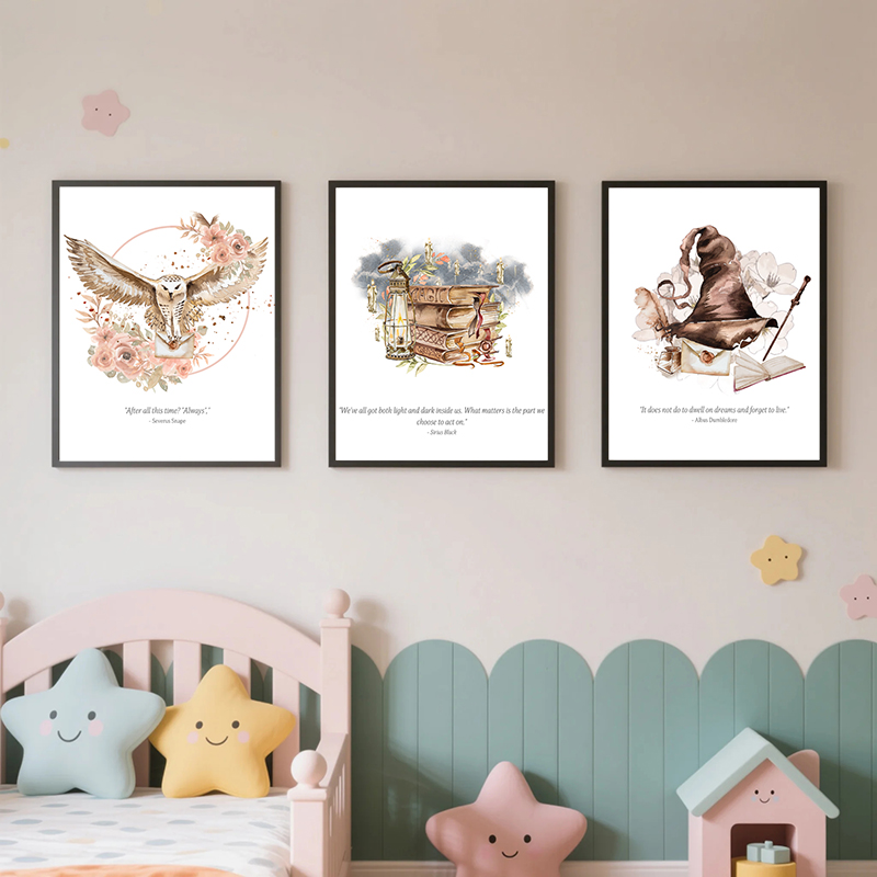 Harry Potter Film Posters Wiza - Kids Toys Quotes ulasan dan harga