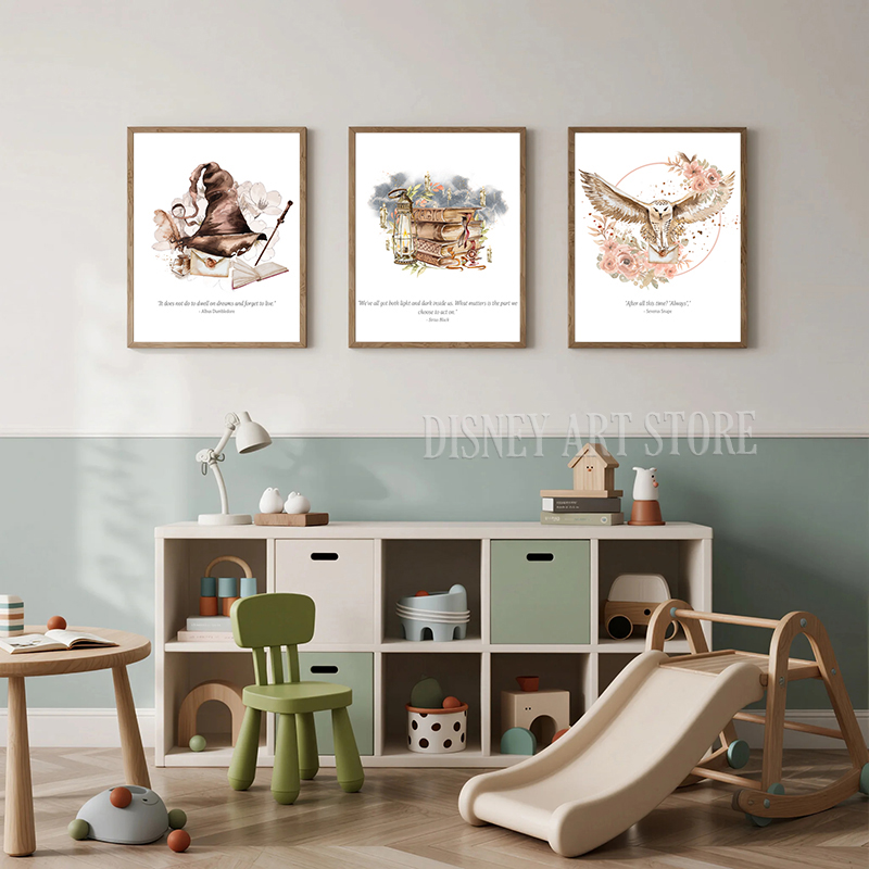 Harry Potter Film Posters Wiza - Kids Toys Quotes ulasan dan harga