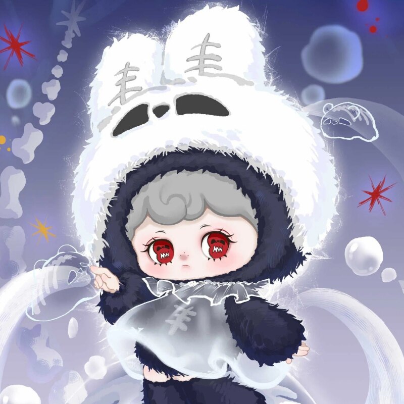 Tarti Skull Panda Vinyl Plush  - Soft Plush Doll ulasan dan harga