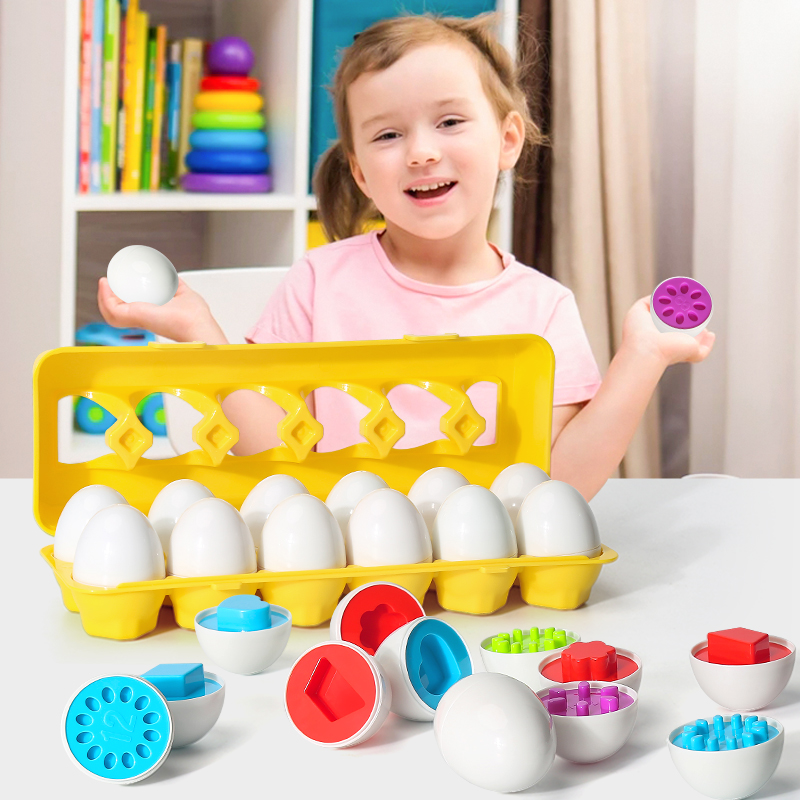 Eggs Screws 3D Puzzle Montesso - Kids Toys Easter ulasan dan harga