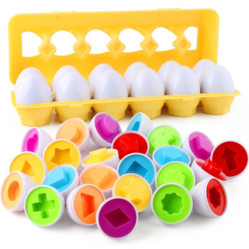 Eggs Screws 3D Puzzle Montesso - Kids Toys Easter ulasan dan harga