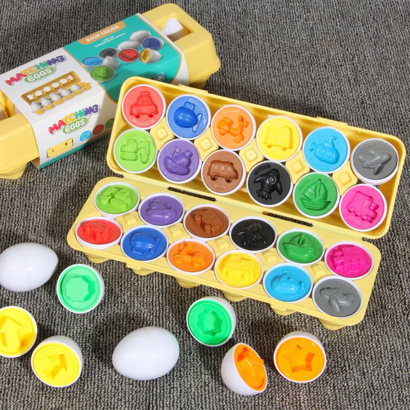 Eggs Screws 3D Puzzle Montesso - Kids Toys Easter ulasan dan harga
