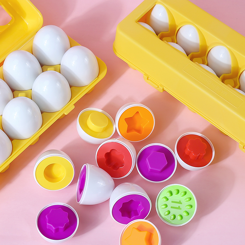 Eggs Screws 3D Puzzle Montesso - Kids Toys Easter ulasan dan harga