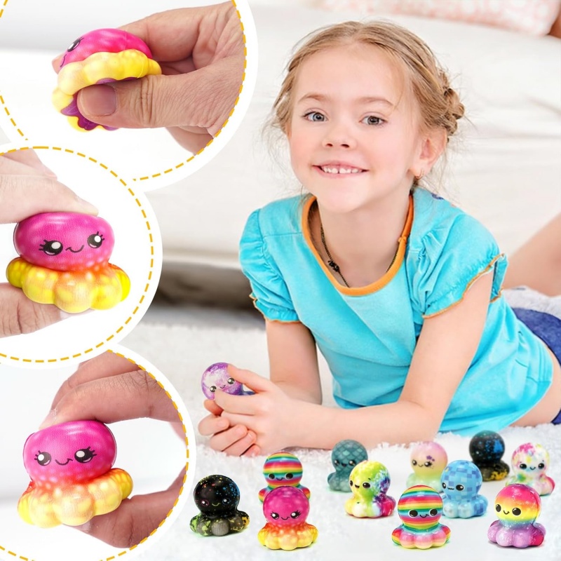 Octopus Slow Squeeze Squishies - Kids Toys Easter ulasan dan harga