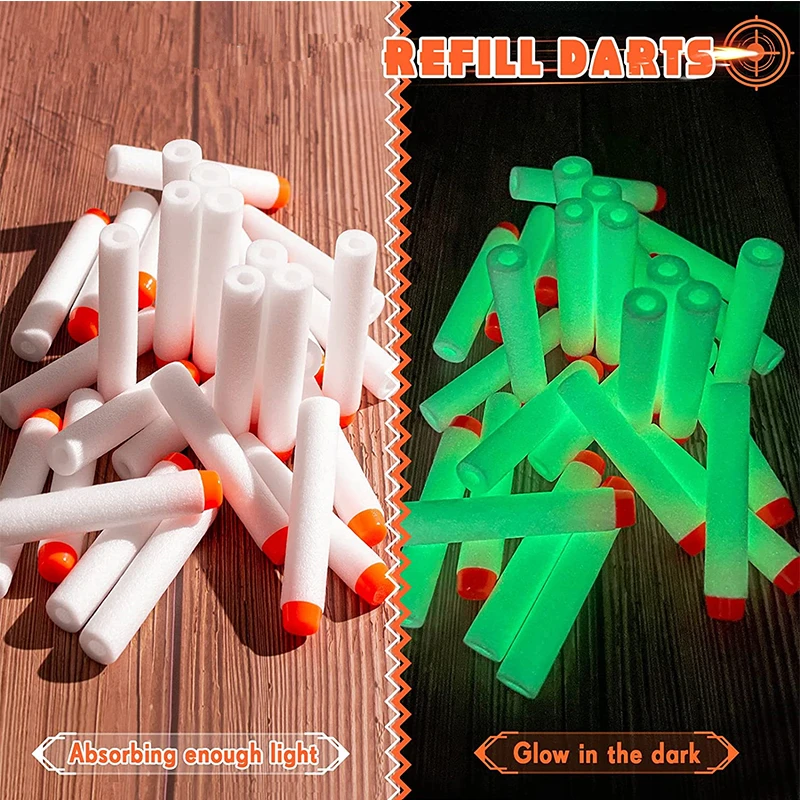 100Pcs Refill Darts for Nerf N - Foam Dart Gun ulasan dan harga