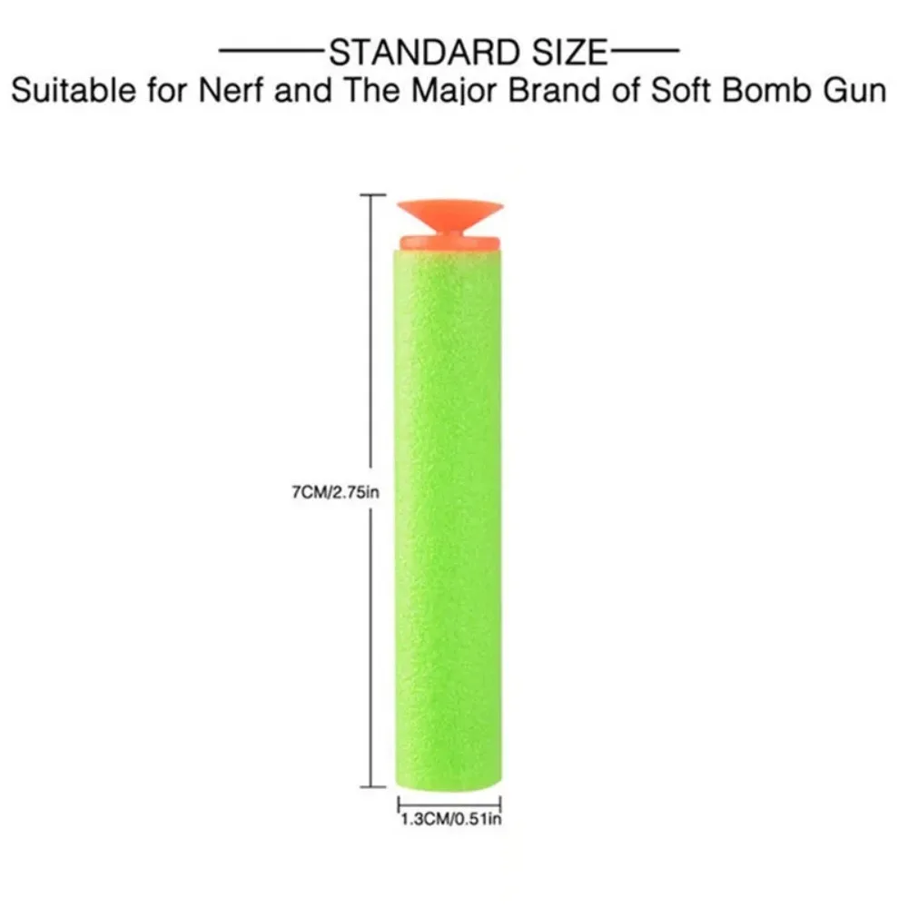 7.2cm 100/1000pcs Darts for Su - Foam Dart Gun ulasan dan harga