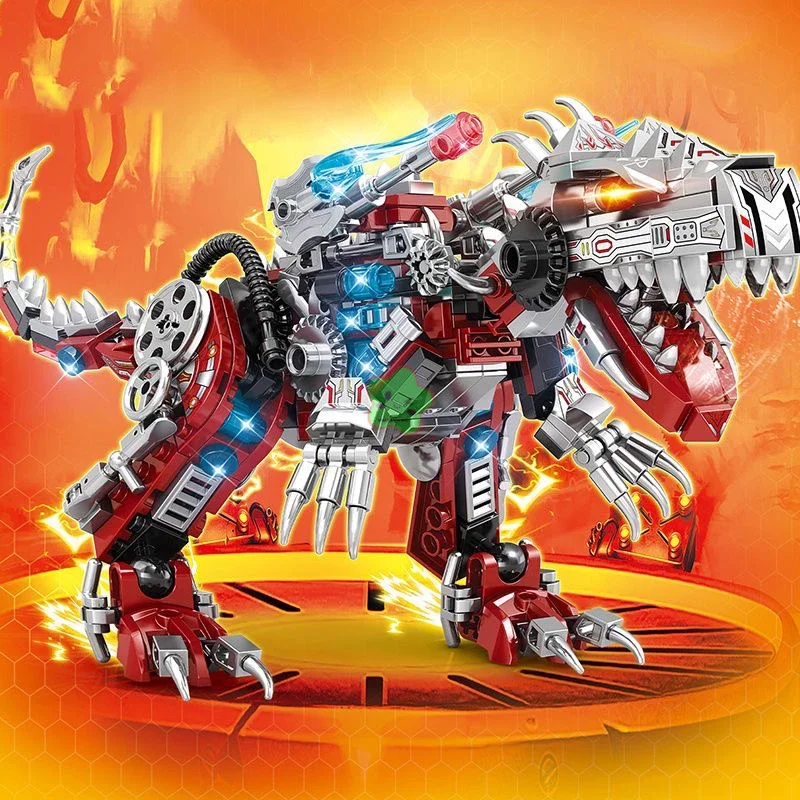 2in1 Mechanical Dinosaur/Fight - Dinosaur Figurine Set ulasan dan harga