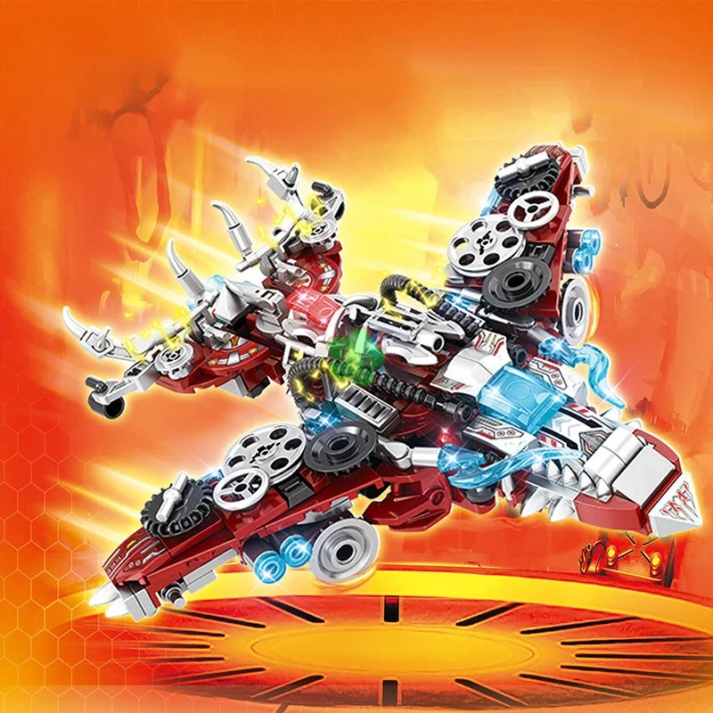 2in1 Mechanical Dinosaur/Fight - Dinosaur Figurine Set ulasan dan harga