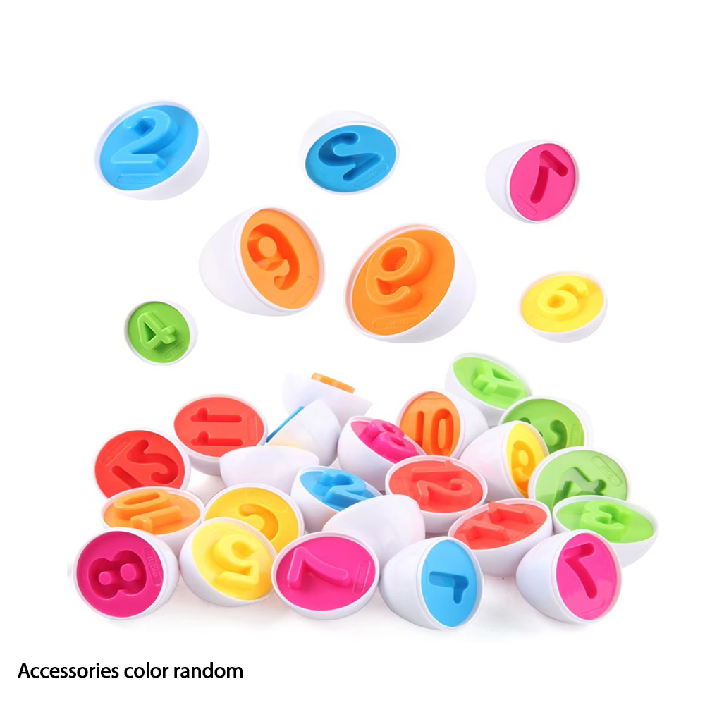 12 Matching Eggs Montessori Se - Kids Toys Easter ulasan dan harga