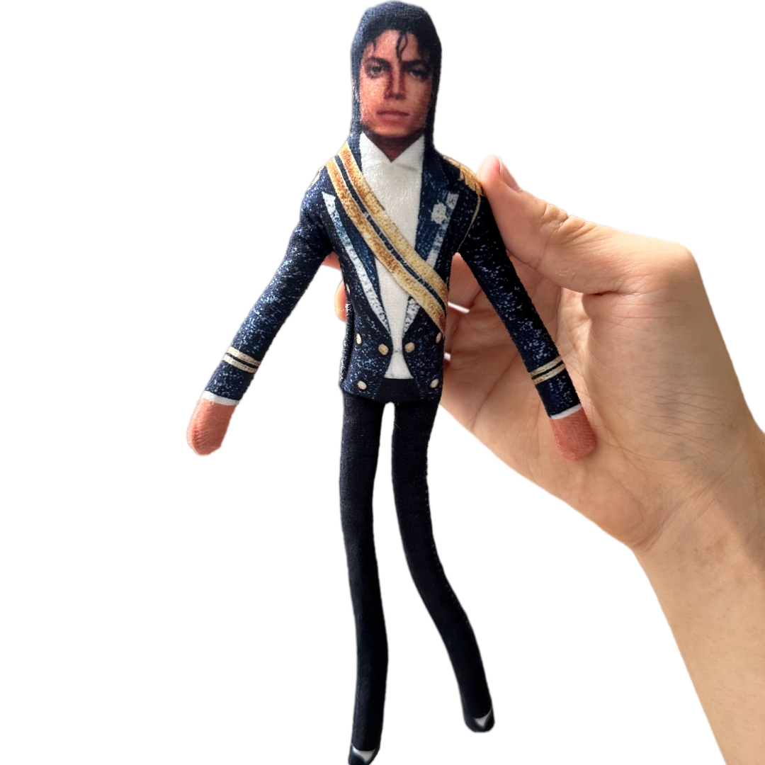 1-6pcs Michael Jackson Cosplay - Soft Plush Doll ulasan dan harga