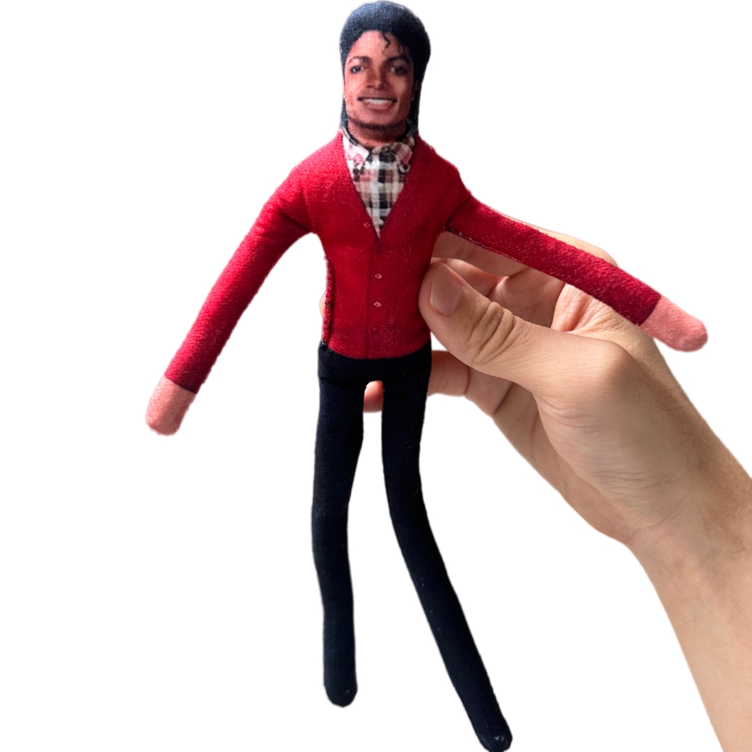 1-6pcs Michael Jackson Cosplay - Soft Plush Doll ulasan dan harga